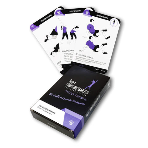 Faszientraining - Mit 50 figgrs Trainingskarten Faszienrolle für straffes und gesundes Bindegewebe